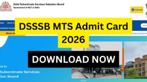 WBSSC Group C and D Admit Card 2026 Available Now