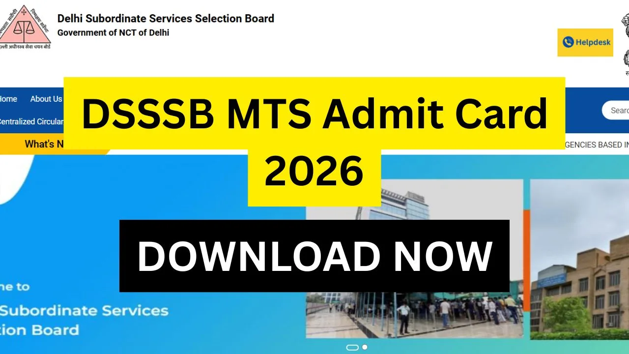 WBSSC Group C and D Admit Card 2026 Available Now