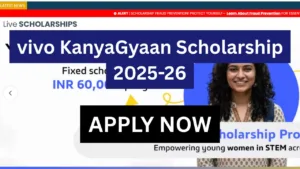 vivo KanyaGyaan Scholarship 2025-26