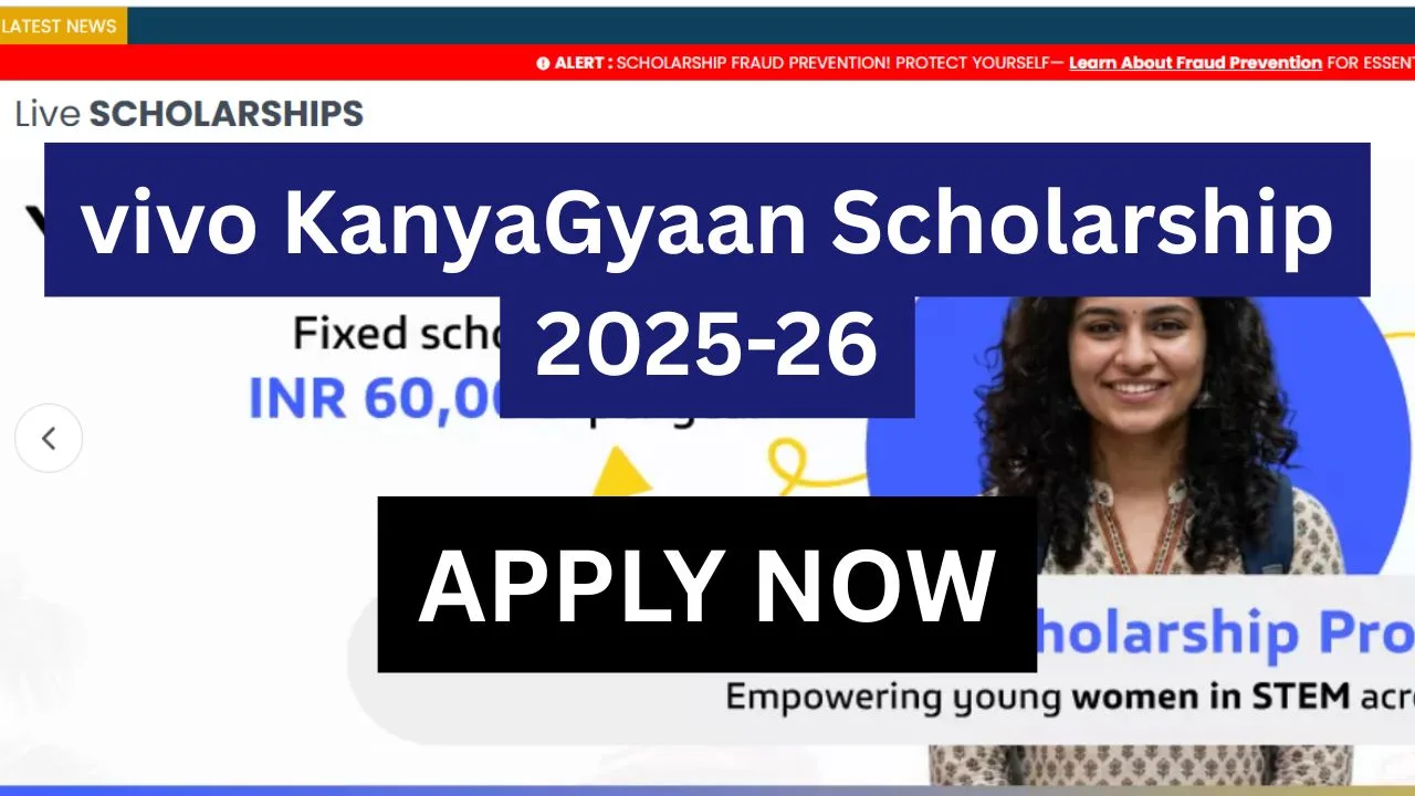 vivo KanyaGyaan Scholarship 2025-26