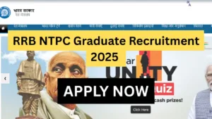 RRB NTPC Graduate Recruitment 2025